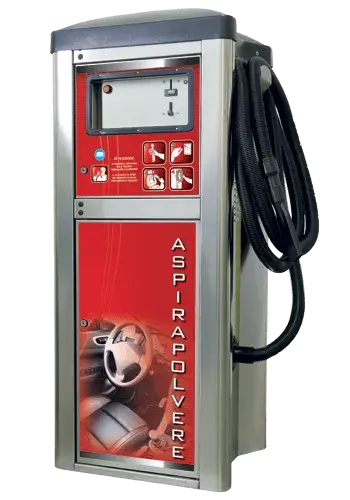 Samoobslužný vysávač so samočistiacim filtrom, 3,0 kW, 400 V, elektronický mincovník