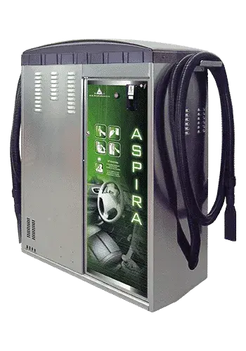 Dvojitý samoobslužný vysávač, 2x2,2 kW, 230 V, elektronický mincovník